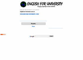 Universityenglish.blogspot.com