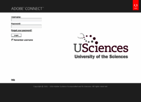 Universityofthesciences.adobeconnect.com
