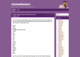 unusualnames.wordpress.com