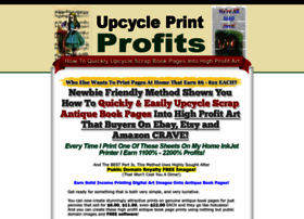 Upcycleprintprofits.com