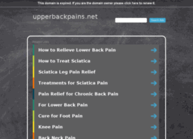 upperbackpains.net