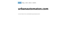 Urbanautomaton.com
