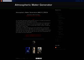 Usaatmosphericwatergenerator.blogspot.com