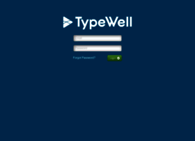 User.typewell.com