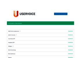 Uservoice.statuspage.io
