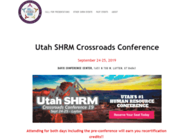Utahshrmconference.org