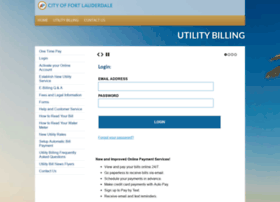 Utilitybilling.fortlauderdale.gov