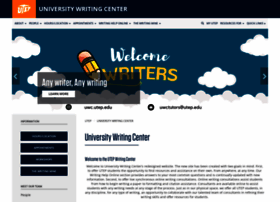 Uwc.utep.edu