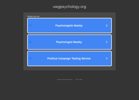 uwgpsychology.org