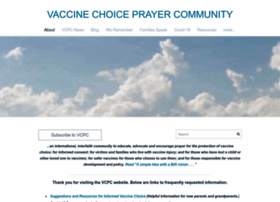 Vaccinechoiceprayercommunity.org