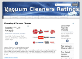 vacuumcleanersratingssite.com
