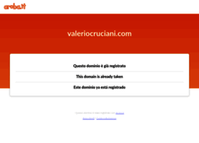valeriocruciani.com