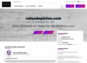 valuedopinion.com