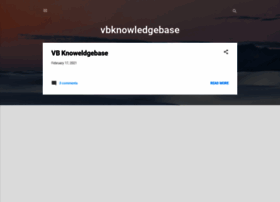 vbknowledgebase.com