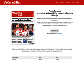 Vecernjilist.newspaperdirect.com