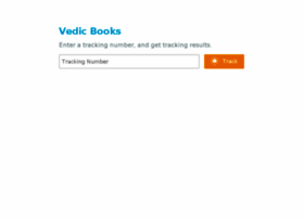 Vedicbooks.aftership.com