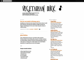 Vegetarianduck.blogspot.com