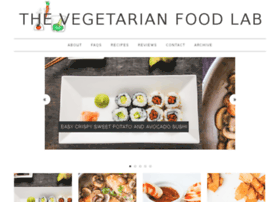 Vegetarianfoodlab.com