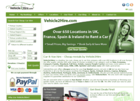 vehicle2hire.com
