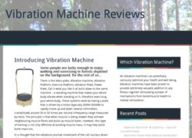 vibrationmachinereviews.net
