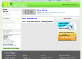 Vicor-uk.allitwares.com