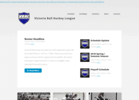 Victoriaballhockeyleague.ca