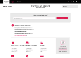Victoriassecret.custhelp.com