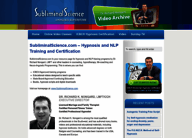 Video.subliminalscience.com
