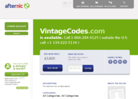 vintagecodes.com