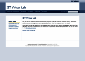 Virtuallab.ucdavis.edu
