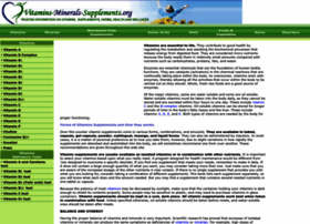 vitamins-minerals-supplements.org