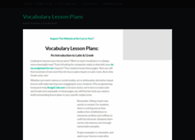 vocabulary-lesson-plans.com