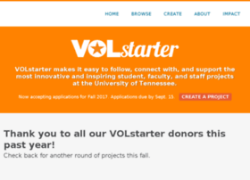 Volstarter.utk.edu