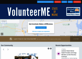 Volunteermaine.galaxydigital.com