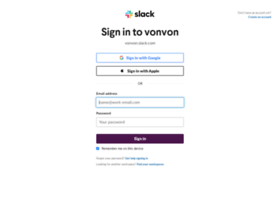 Vonvon.slack.com