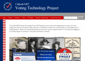 Votingtechnologyproject.org