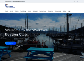 Waikawaboatingclub.co.nz