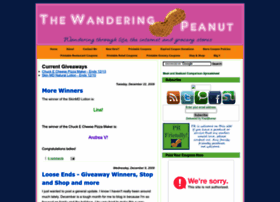 Wanderingpeanut.blogspot.com