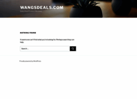 wangsdeals.com