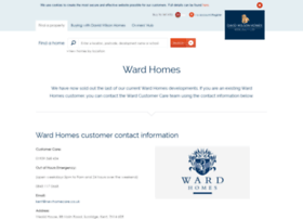 wardhomes.co.uk