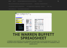 Warrenbuffettspreadsheet.wordpress.com