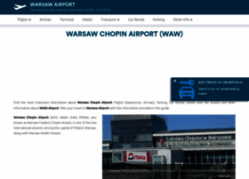 Warsaw-airport.com