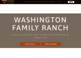Washingtonfamilyranch.younglife.org