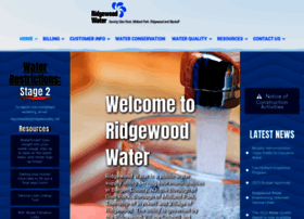Water.ridgewoodnj.net
