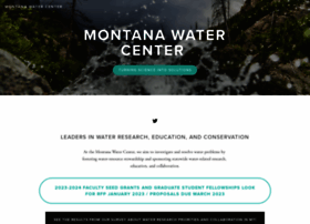 Watercenter.montana.edu