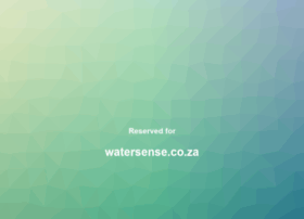 watersense.co.za