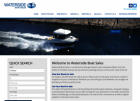 watersideboatsales.com