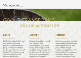 Waterstone.spacecrafted.com