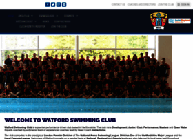 Watfordswimmingclub.co.uk