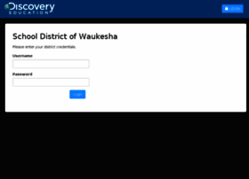 Waukesha.discoveryeducation.com